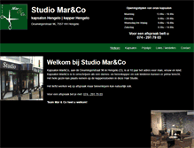 Tablet Screenshot of kapsalon-mar-co.nl